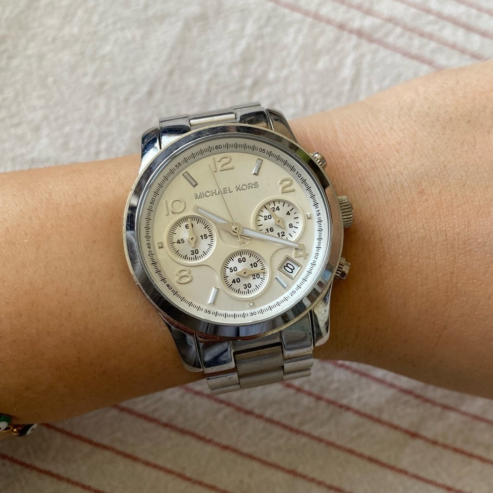 Michael Kors Women’s chronograph watch MK5076 stainless steel - Picture 3 of 7